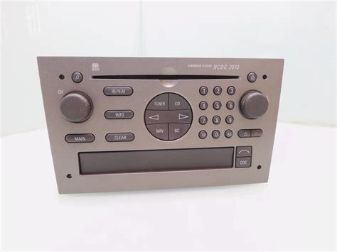 Opel Vectra C Radio Ncdc Mit Anleitung Ohne Code