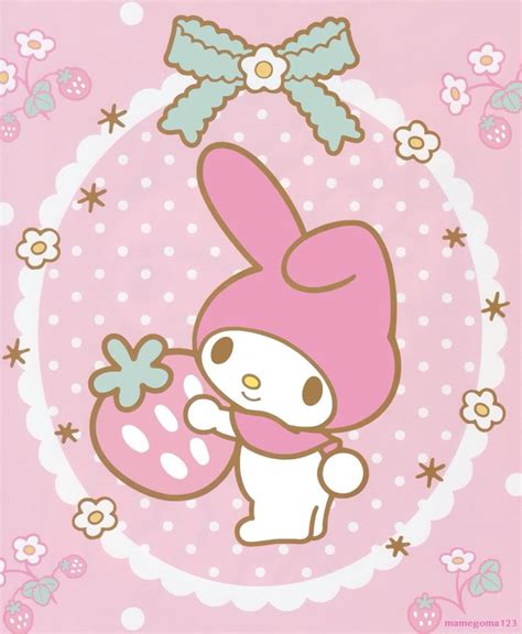 My Melody Strawberry Kawaii My Melody Pinterest Hello