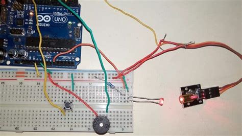 Laser Light Security System Using Arduino with Alarm