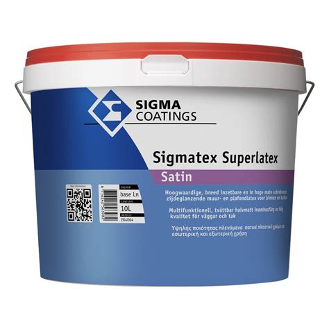 Sigmatex Superlatex Satin | Decokay Verfshop