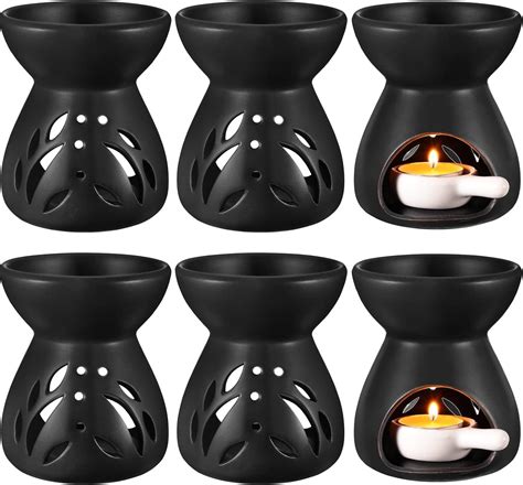 Amazon Pcs Ceramic Essential Oil Burners Wax Melt Burners