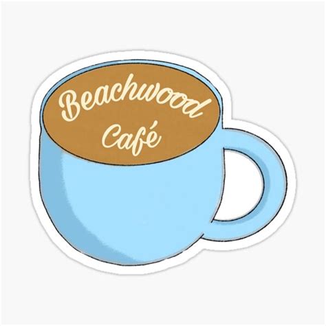 Harry Styles Beachwood Caf Logo Art Sticker For Sale By Tlily