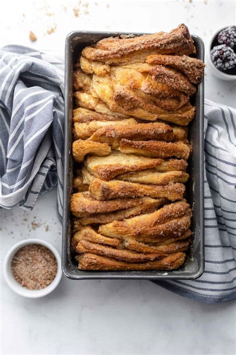 Cinnamon Sugar Pull Apart Bread Every Little Crumb Best Breakfast