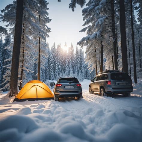 how to car camp in the winter