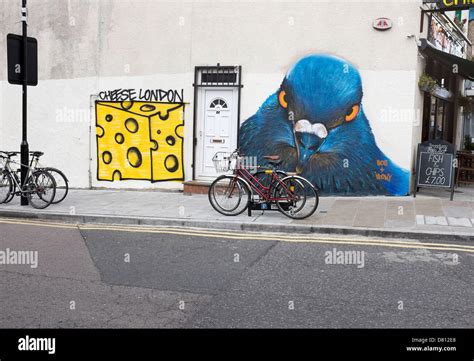 Street Art Hackney London Stock Photo - Alamy