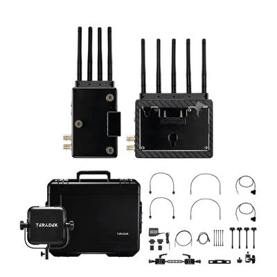 Teradek Bolt 6 XT 1500 12G SDI HDMI Wireless TX RX Deluxe Set GM Bps