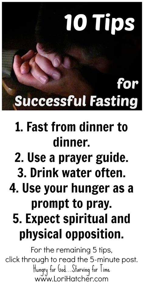 Hungry For God 10 Tips For Successful Fasting