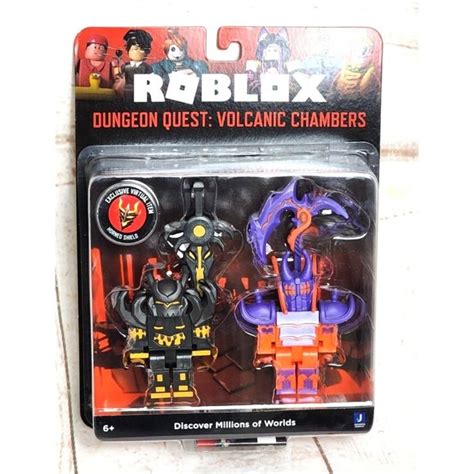 Roblox Toys Roblox Dungeon Quest Volcanic Chambers 2 Figures