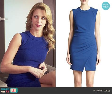 WornOnTV Petras Blue Sleeveless Dress On Jane The Virgin Yael