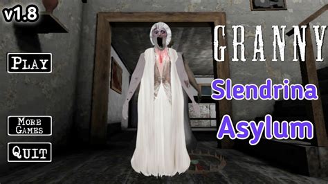 Granny V In Slendrina Asylum Atmosphere Mod Door Escape Gameplay