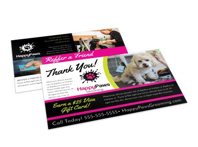 Thank You Postcard Templates | MyCreativeShop