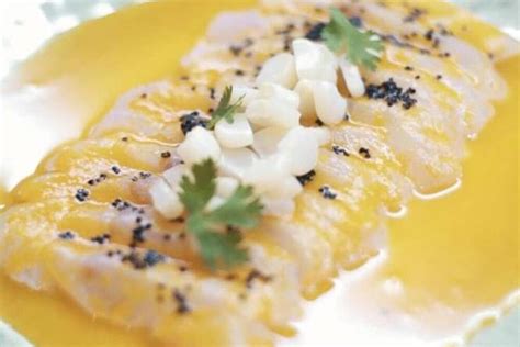 Tiradito de ají amarillo Recetas Scoolinary