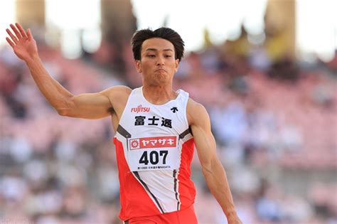 走幅跳・橋岡優輝がパリ五輪内定！ 7m95wで2年ぶり6回目の優勝／日本選手権 月陸online｜月刊陸上競技