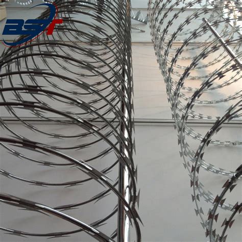 Bto22 450mm Coil Galvanized Concertina Razor Wire Buy Coil Galvanized Concertina Razor Wire