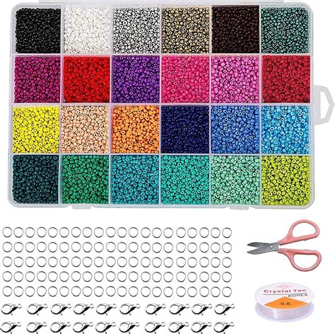 Pieces Pony Seed Beads Betterjonny Mm Glass Seed Beads Bracelet