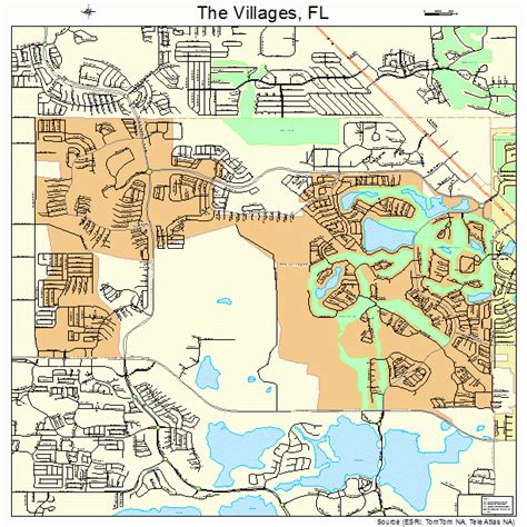 Map Of The Villages In Florida | Maps Of Florida