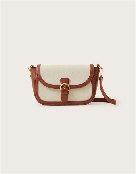 Canvas Cross Body Bag