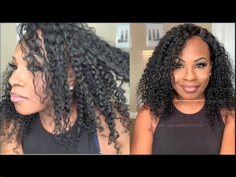 Wet N Wavy Bohemian Curl Shake N Go Full Sew In W Closure Naked