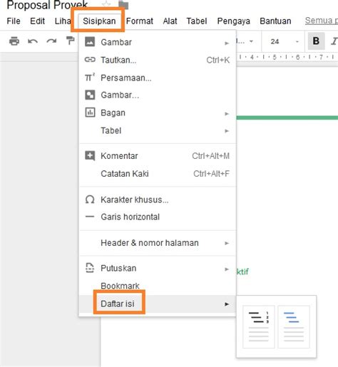 Cara Membuat Daftar Isi Otomatis Di Google Docs