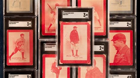 A Babe Ruth Rookie Card From 1914 Sells for $7.2 Million at Auction