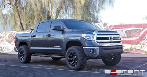 X Fuel Off Road Assault Gloss Black On A Toyota Tundra W