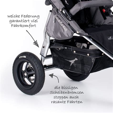 Tfk Joggster Iii Sport Plus Zoll Grau Babyartikel De