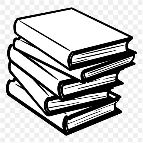 book outline png