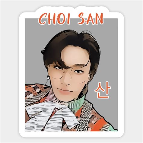 San Ateez San Ateez Sticker Teepublic