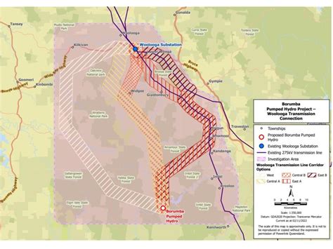 Powerlink Transmission Lines In Gympie And Burnett Explained The