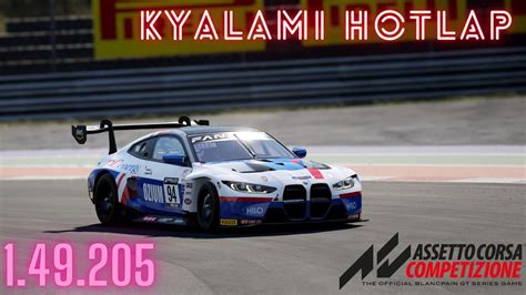 Kyalami Hotlap Bmw M Gt Assetto Corsa