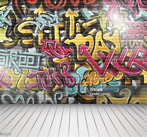 Graffiti On Wall Stock Illustration Download Image Now Istock