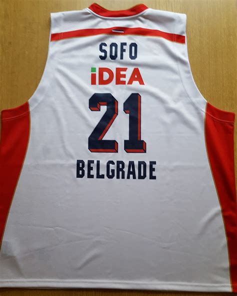 Basketball Jerseys : RED STAR BELGRADE (CRVENA ZVEZDA) JERSEYS