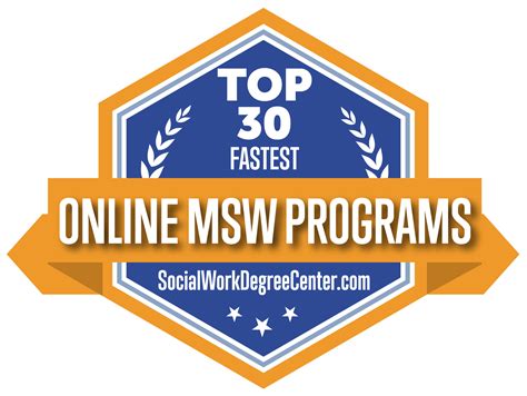 The 30 Accelerated 1 Year MSW Programs Online