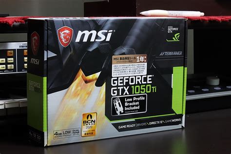 MSI GeForce GTX 1050 Ti 4GT LP Harmonic Sound