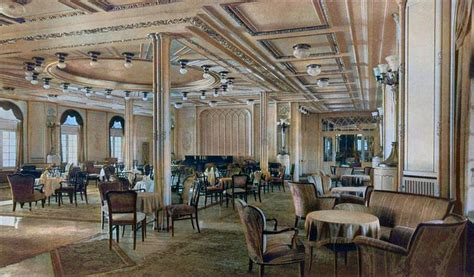 First Class Ballroom Abandoned Ships Titanic History Passenger Ship