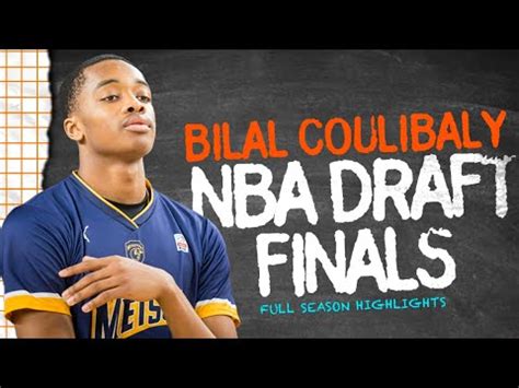 Bilal Coulibaly Season Highlights Offense Defense Nba Draft