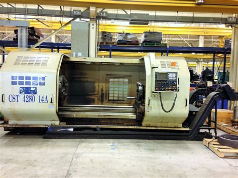 Used Sfm Bore Cnc Flat Bed Lathe Lathes Cnc Asset