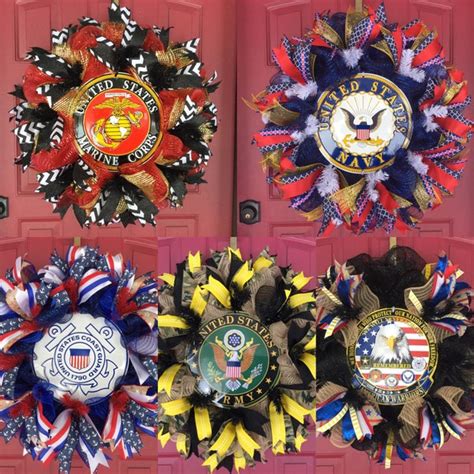 Veterans Day Wreath Etsy