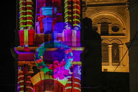 Así es el video mapping que se proyecta esta Navidad en la Catedral de