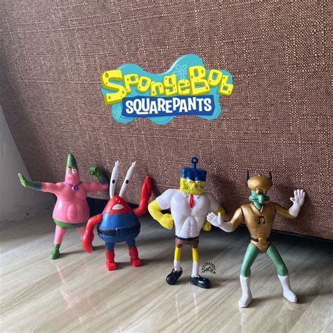 Spongebob Squarepants Set Action Figure Lazada Ph