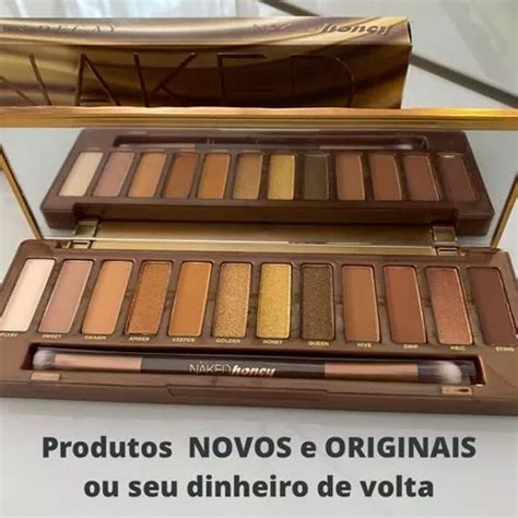 Paleta De Sombras Naked Honey Urban Decay 100 Original Frete grátis