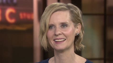 Cynthia Nixon Interview New Play Sex And The City 3 Today Youtube