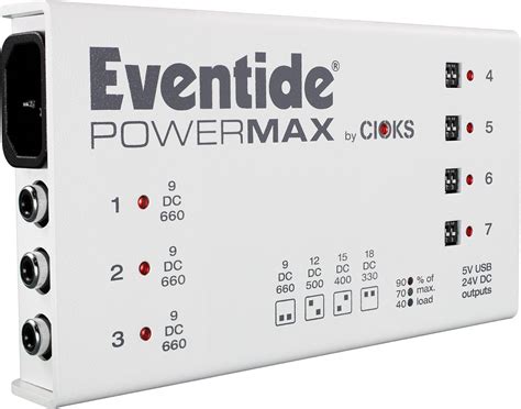 Eventide Powermax V2 Pedalboard Power Supply With Usb Zzounds