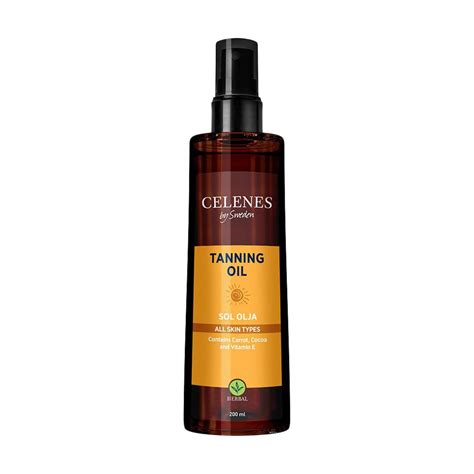 Масло для загара Celenes Herbal Tanning Oil, 200 мл - купить на EVA.UA ...