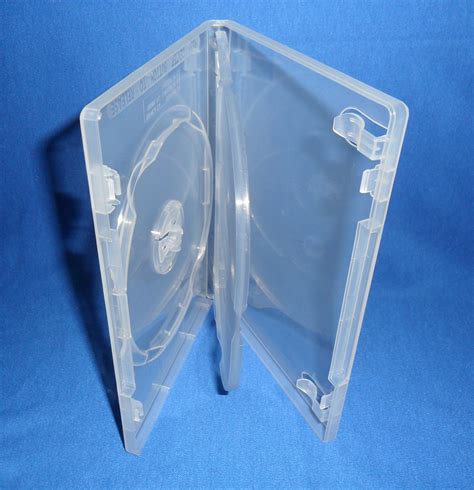 Dvd Cover Case Clear Single 3 Disc 14mm Compubits