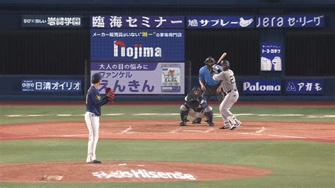 【動画】8回表、京山選手が気迫のこもった投球でピンチを切り抜ける！ スポーツナビ「yokohama Dena Baystars」