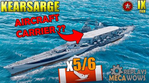 Hybrid Warship Kearsarge Kills K Damage World Of Warships