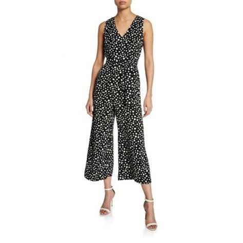 Karl Lagerfeld Pants Jumpsuits Karl Lagerfeld Sleeveless Polka