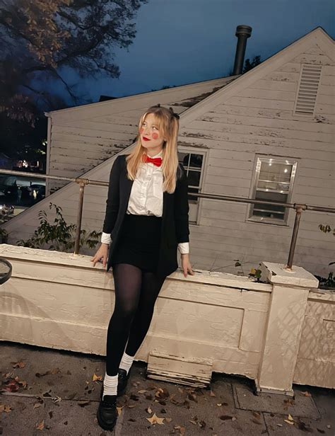Jigsaw Billy the Puppet Costume | Halloween fashion outfits, Pretty