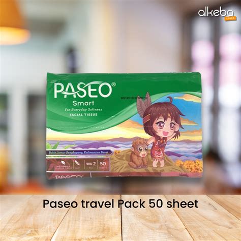 Paket Pcs Tissue Paseo Travel Pack Facial Sheets Ply Tisu